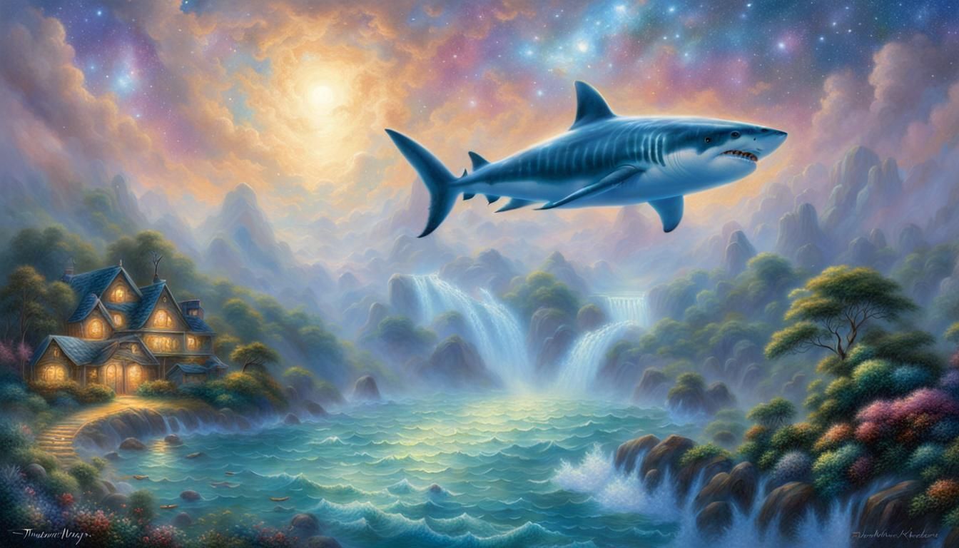 Māui placed the shark Māngōroa high up in the sky, thus forming what we know as the Milky Way