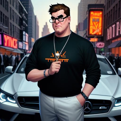 Peter Griffin as GTA Character in NYC