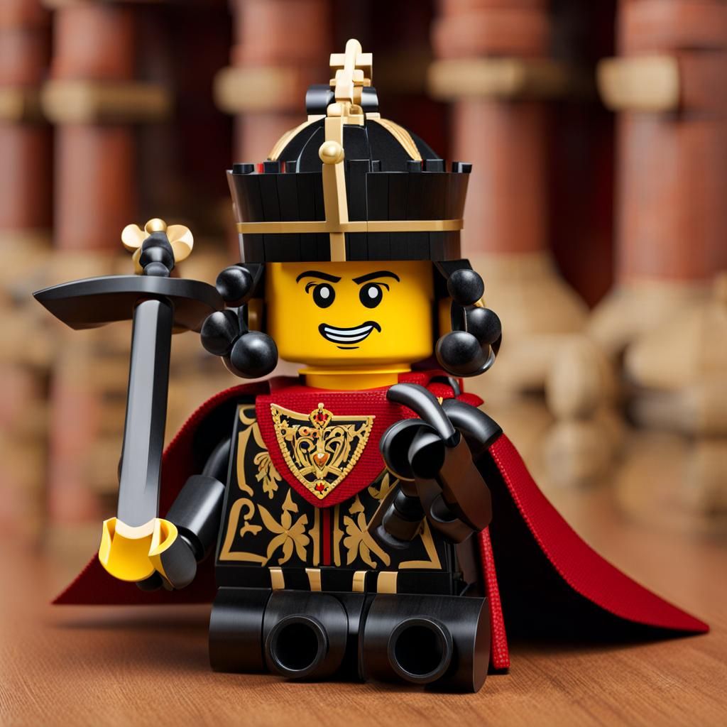 King Richard III as a Lego Set
