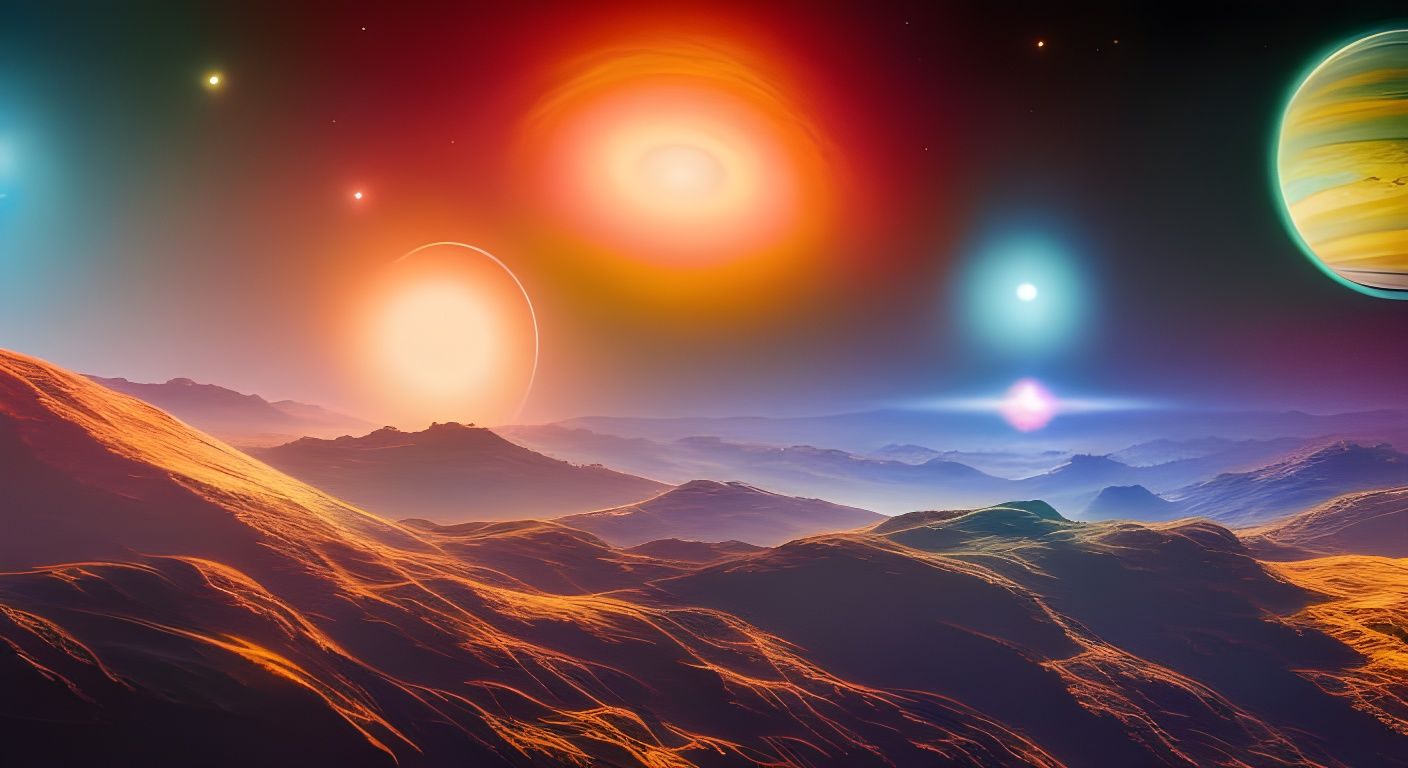 Bioluminescent Planets and Galaxies in Space