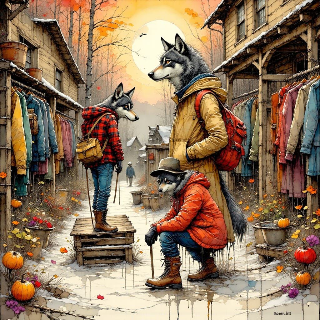 Werewolves Cause Chaos in LL Bean Store