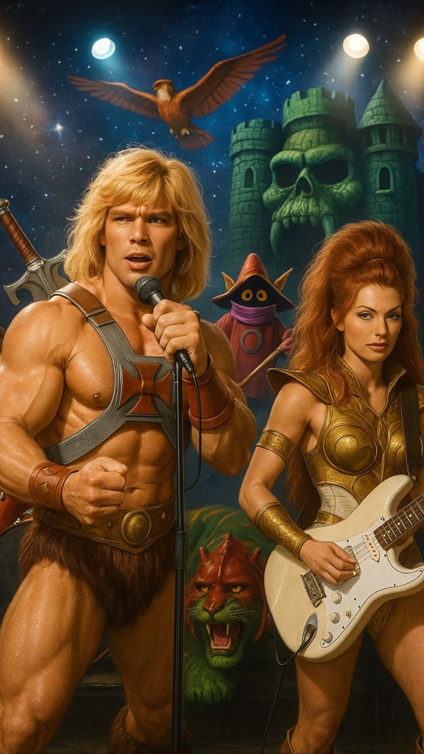 He-Man and Masters of the Universe Rock Band Live
