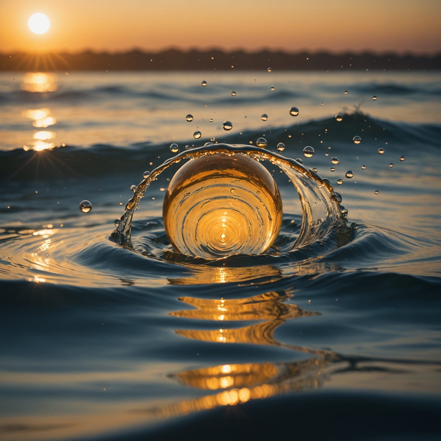 Celestial Ring Temple Evolving into Floral Mandala