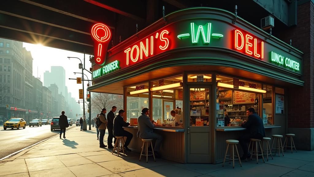 NYC Lunch Counter: A Cinematic Slice of Life