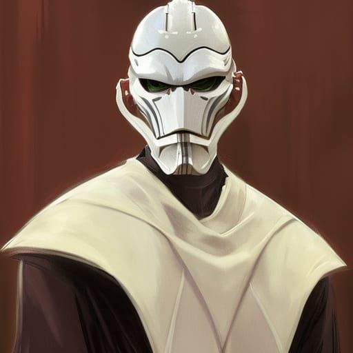 General Grievous Portrait in Hyperdetailed Style