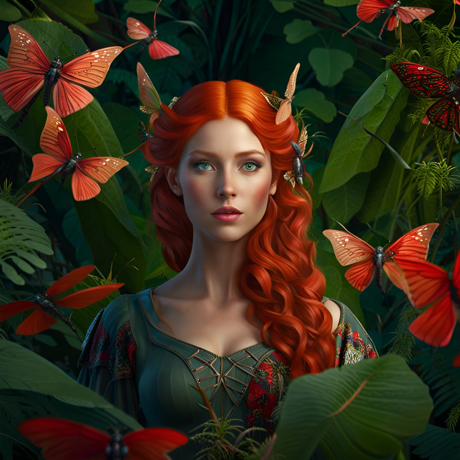 Beautiful redhead