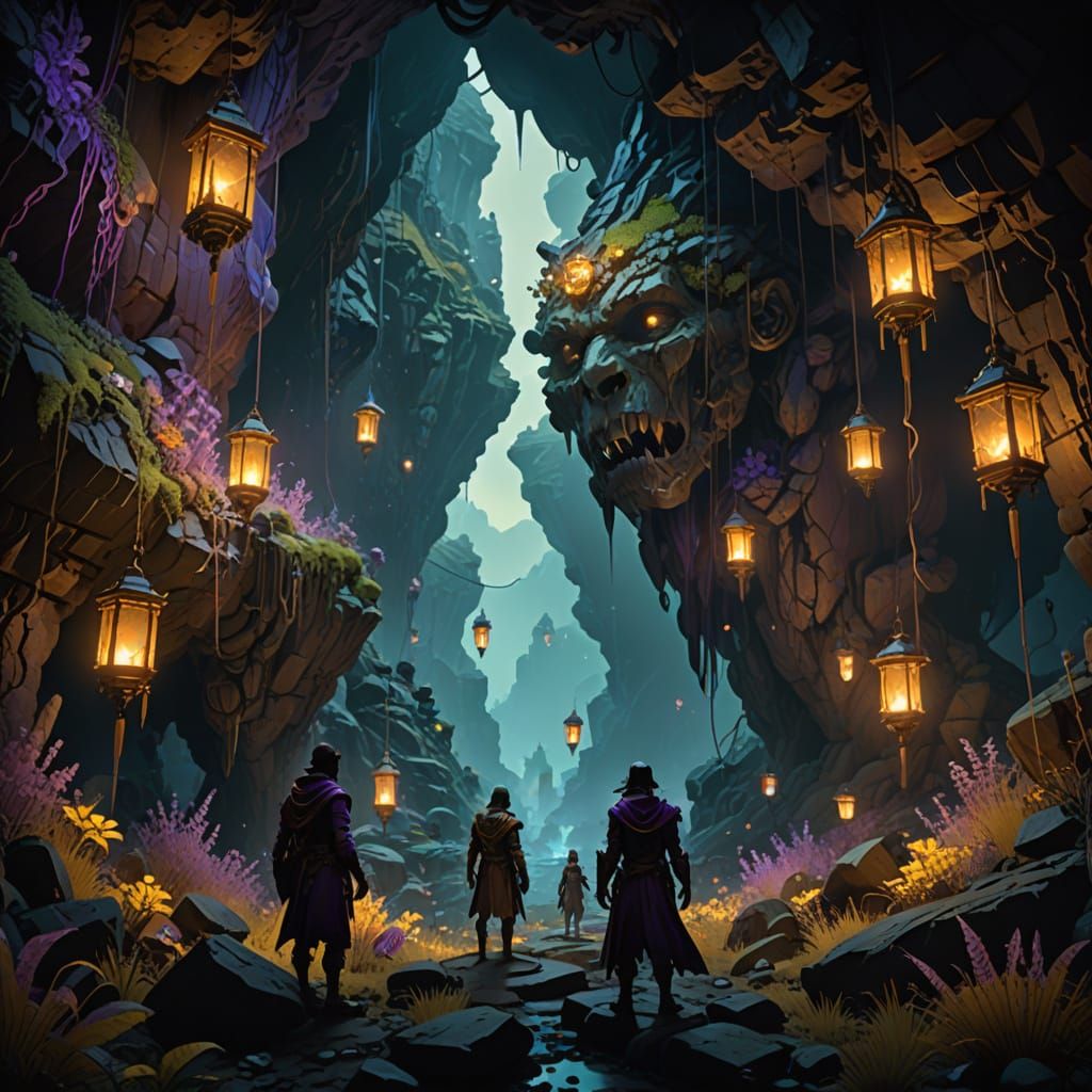 Speleologists Encounter Ancient Beings in Dark Cave