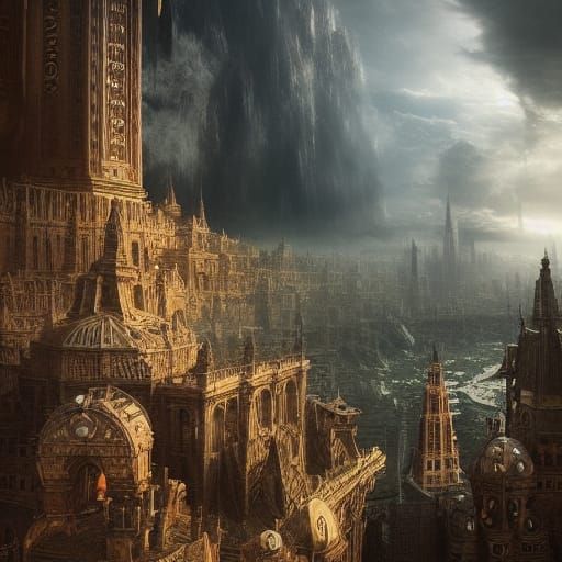 Epic Cinematic Digital Matte Painting