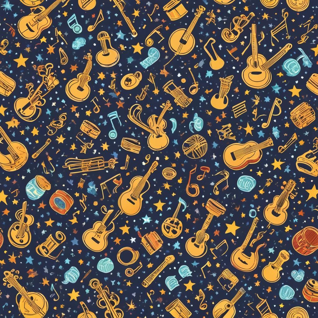 Enchanting Musical Fantasy in Soft Colors