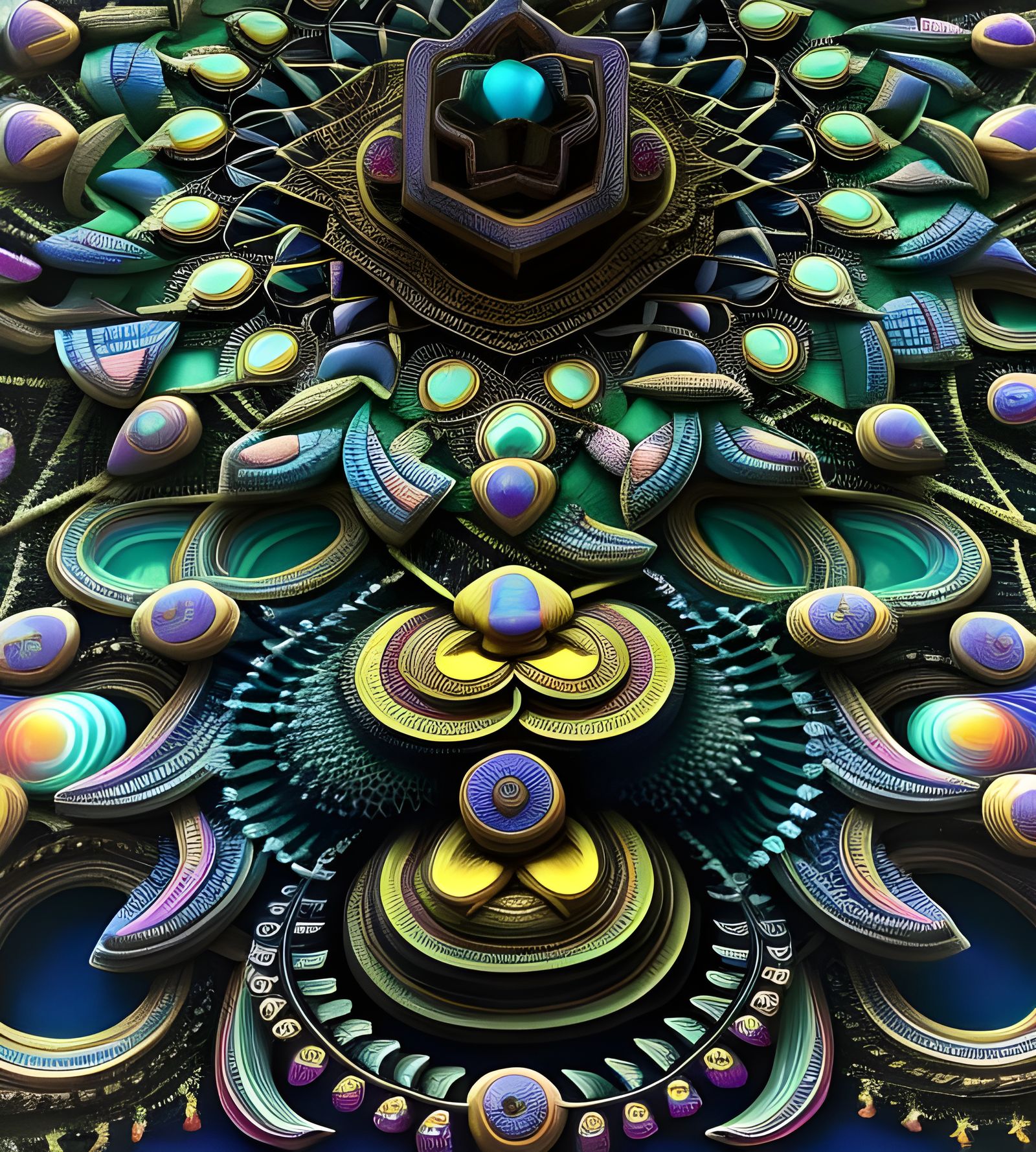 Psychedelic transcendent sacred geometry 06mar23