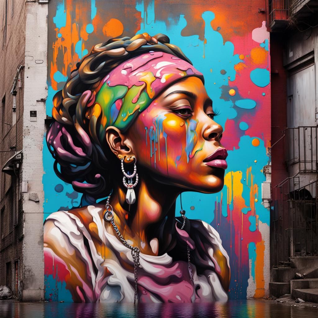 Harlem Renaissance Graffiti Art in Street Style