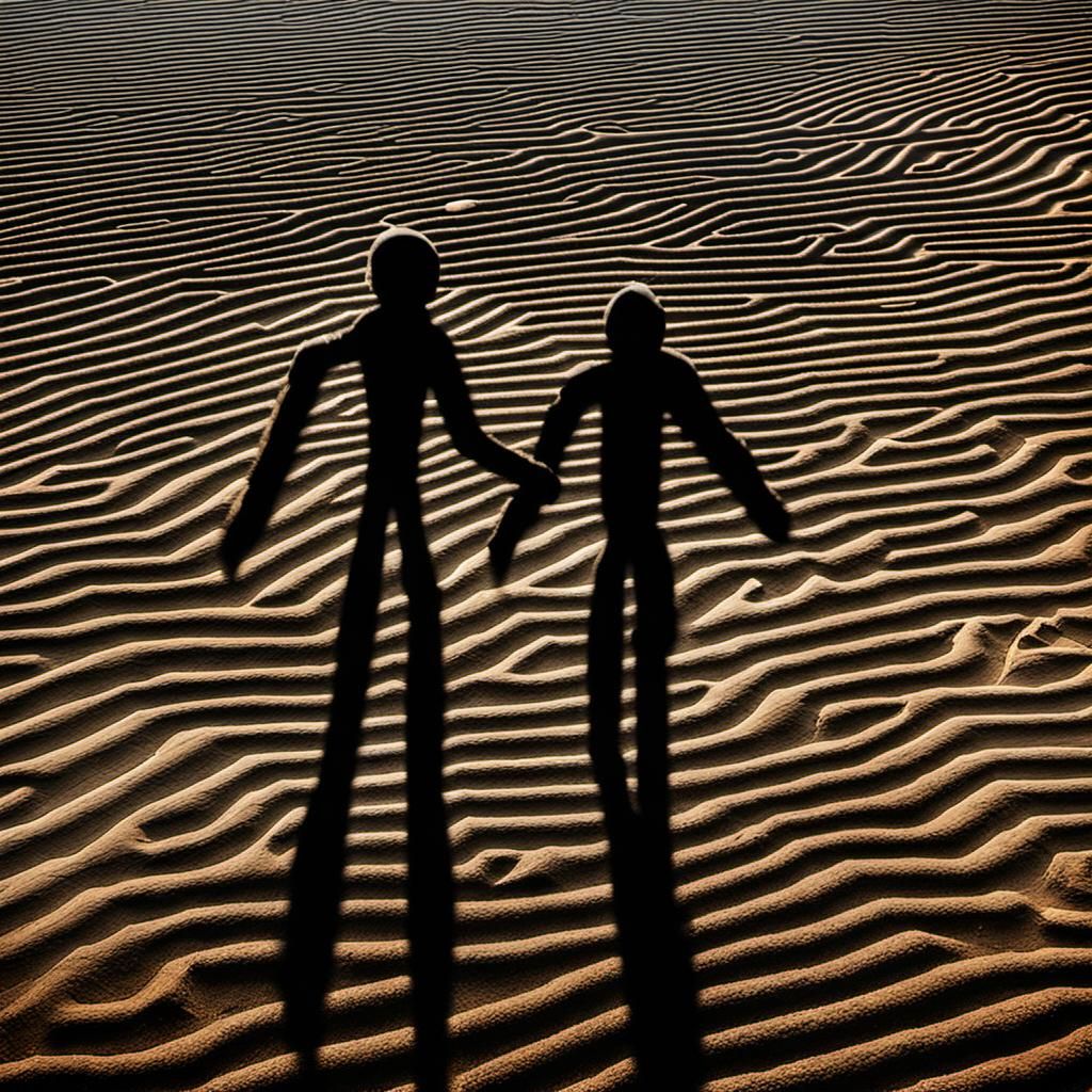 Nazca Lines: Mysterious Figure Under Crescent Moon