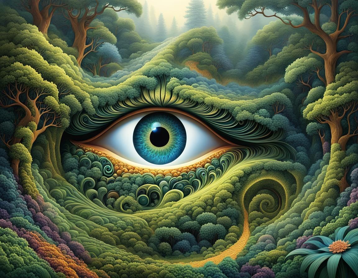 Nature's symmetrical balance.๐