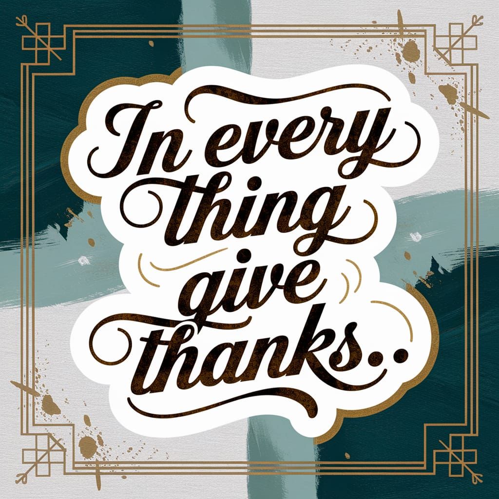 Elegant Art Deco Gold Foil Calligraphy on Linen