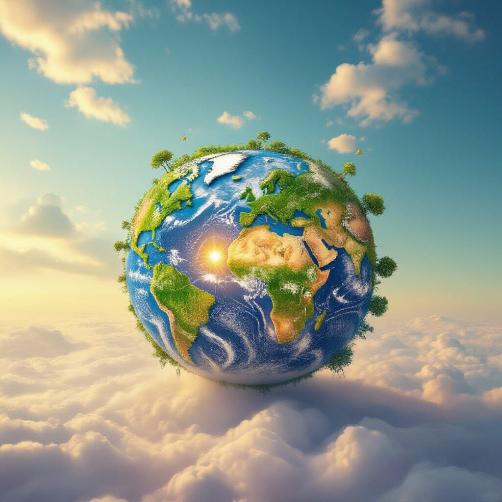 AI Generated Abstract Digital Art