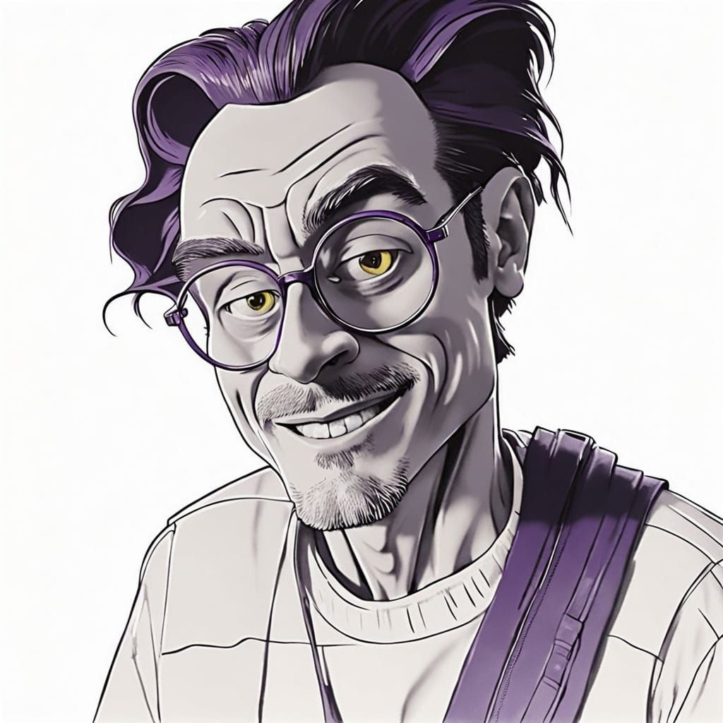 Whimsical Stop Motion Road Scene in Impressionistic Style