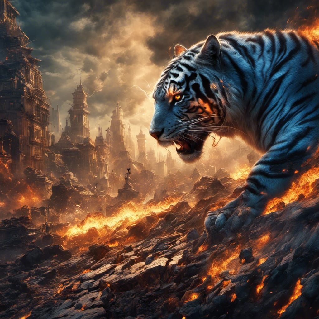 Tigre post-apocalyptique