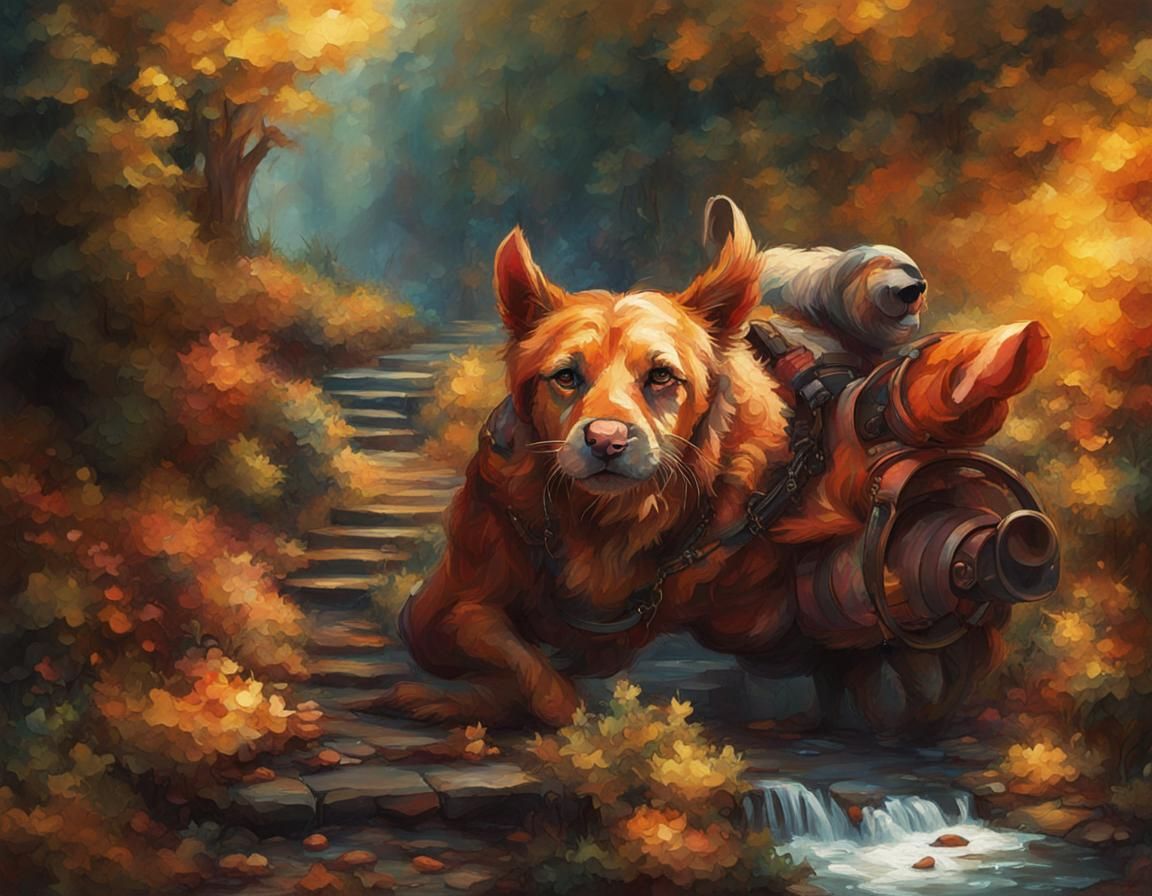 Simple Abstract Image Generated by AI