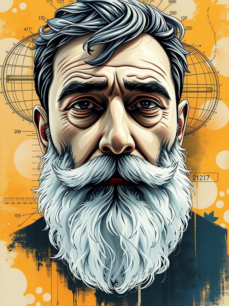 WHIMSICAL BEARD Portrait