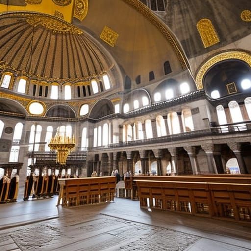 High Mass at Hagia Sophia: Professional Photography