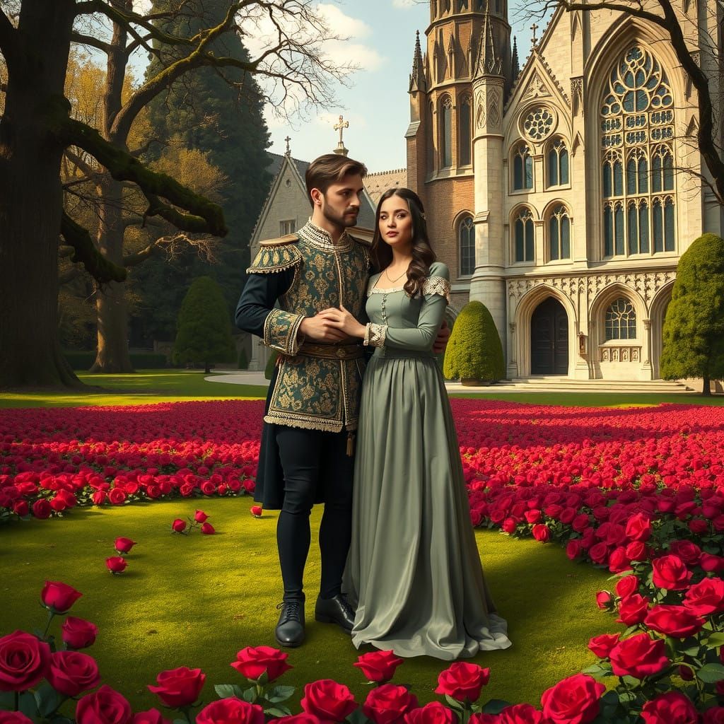 Ludwig and Elisabeth in a Gothic Paradise