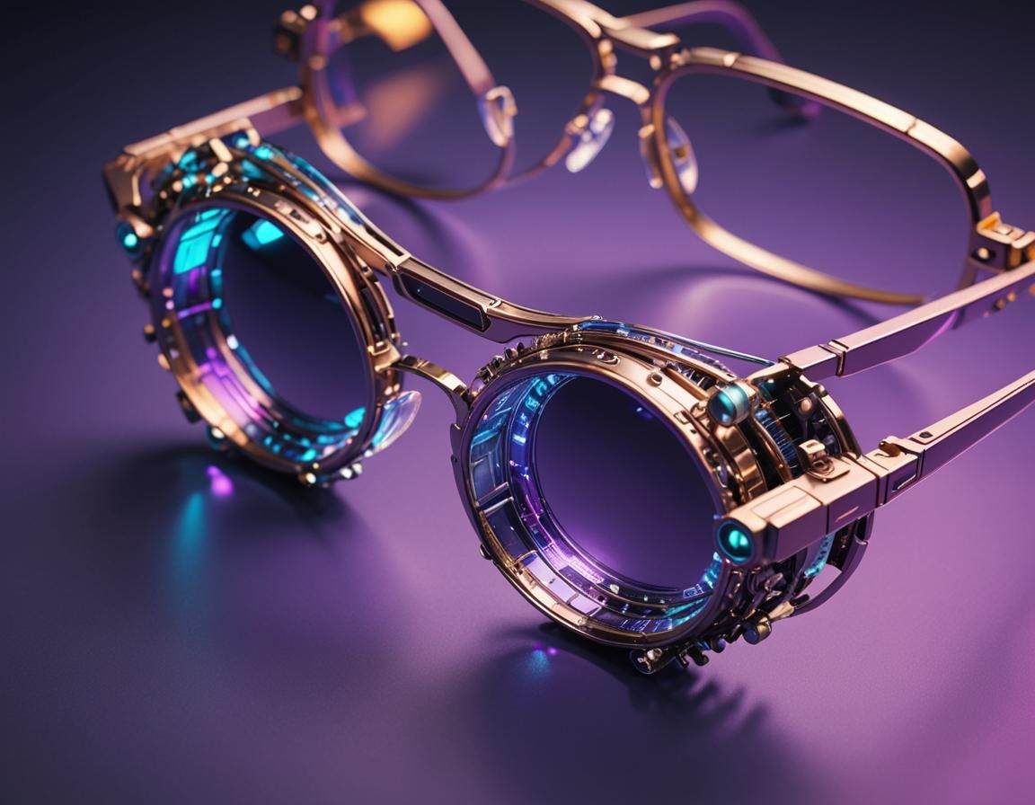 Futuristic Alien Eyewear Product Design