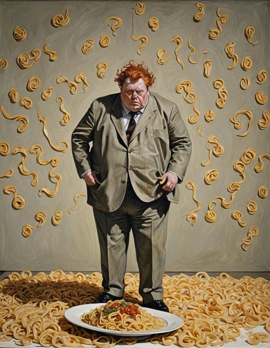 "I feel sick" said the nauseous man