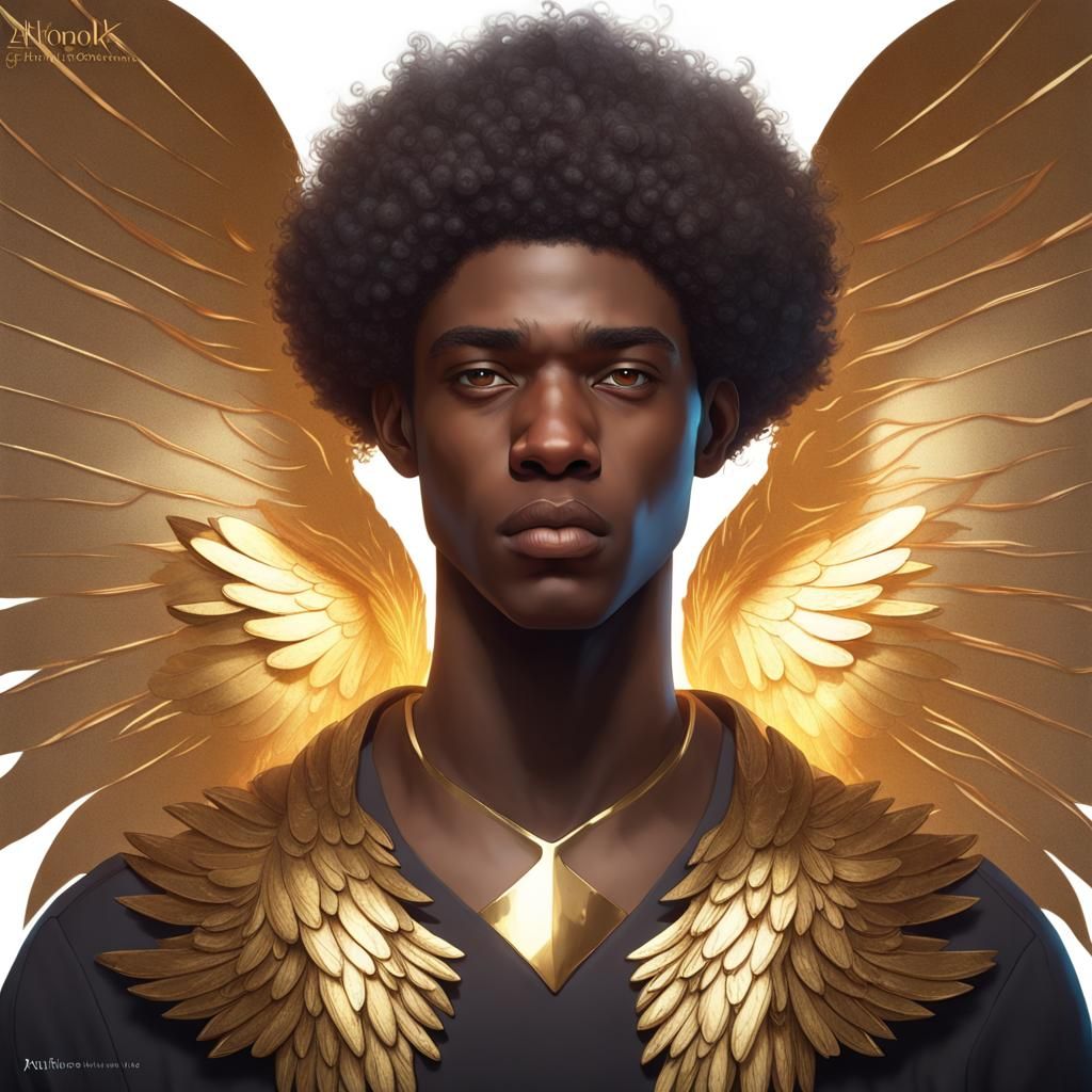 Golden Angel: A Portrait of a Black Teenager