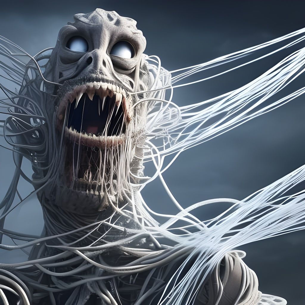 Silly String Monster