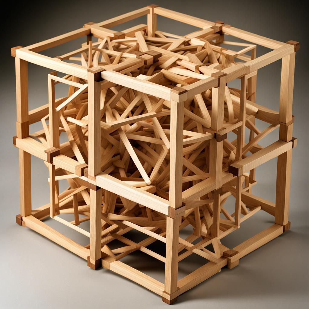 Anomalous Da Vinci Device in Gouache Style