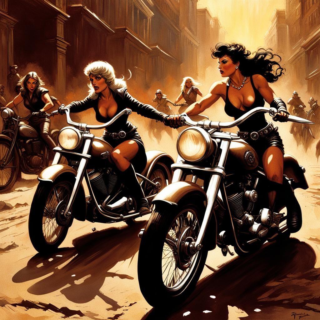 Biker Broads - Sticking Together / Riding Together