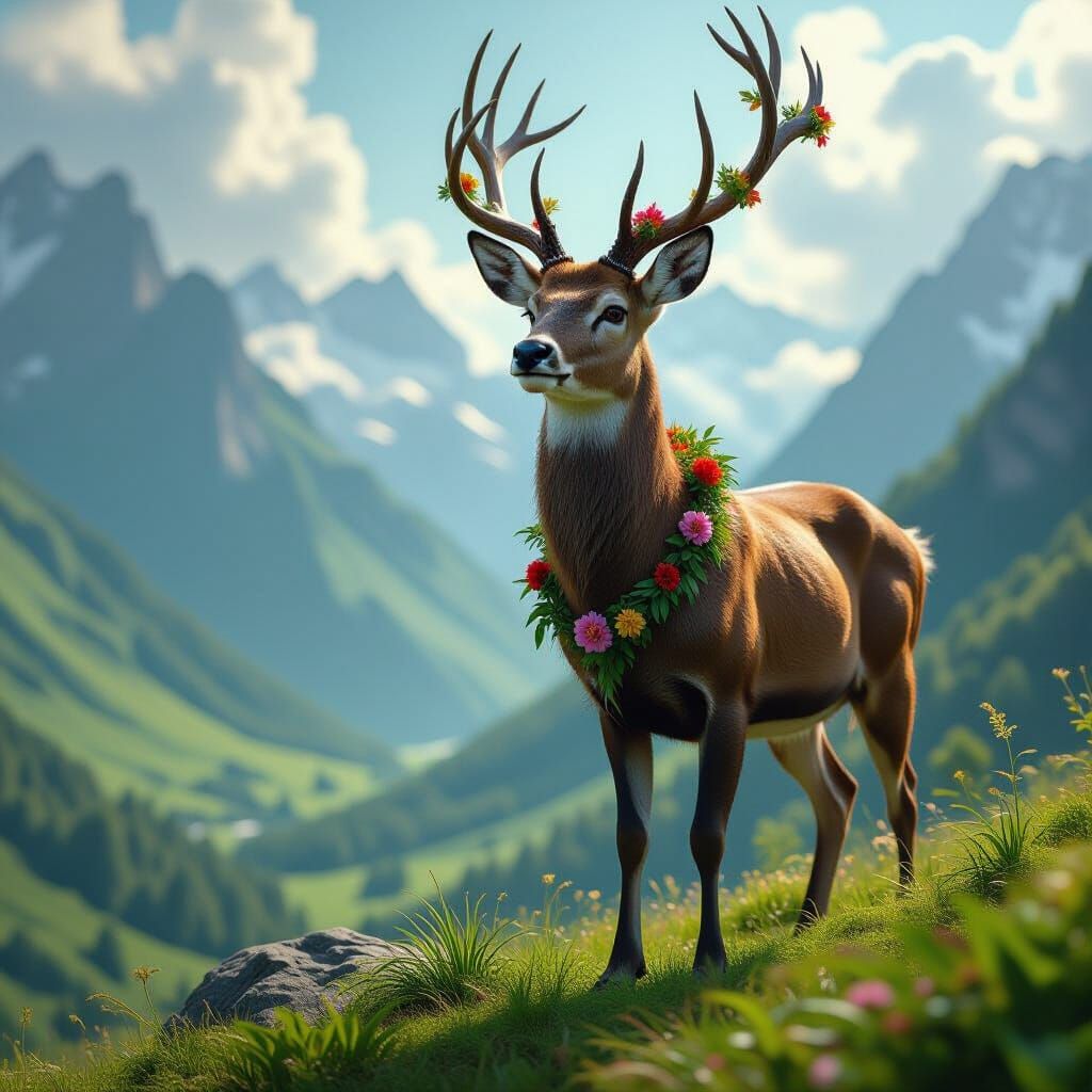 Doe Protector of Earth in Cinematic Style