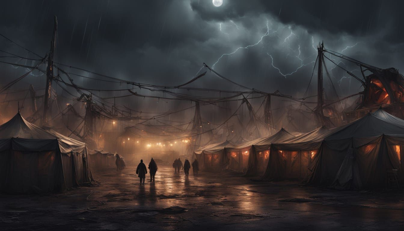 Abandoned Carnival Becomes Villain's Dark Fantasy Base