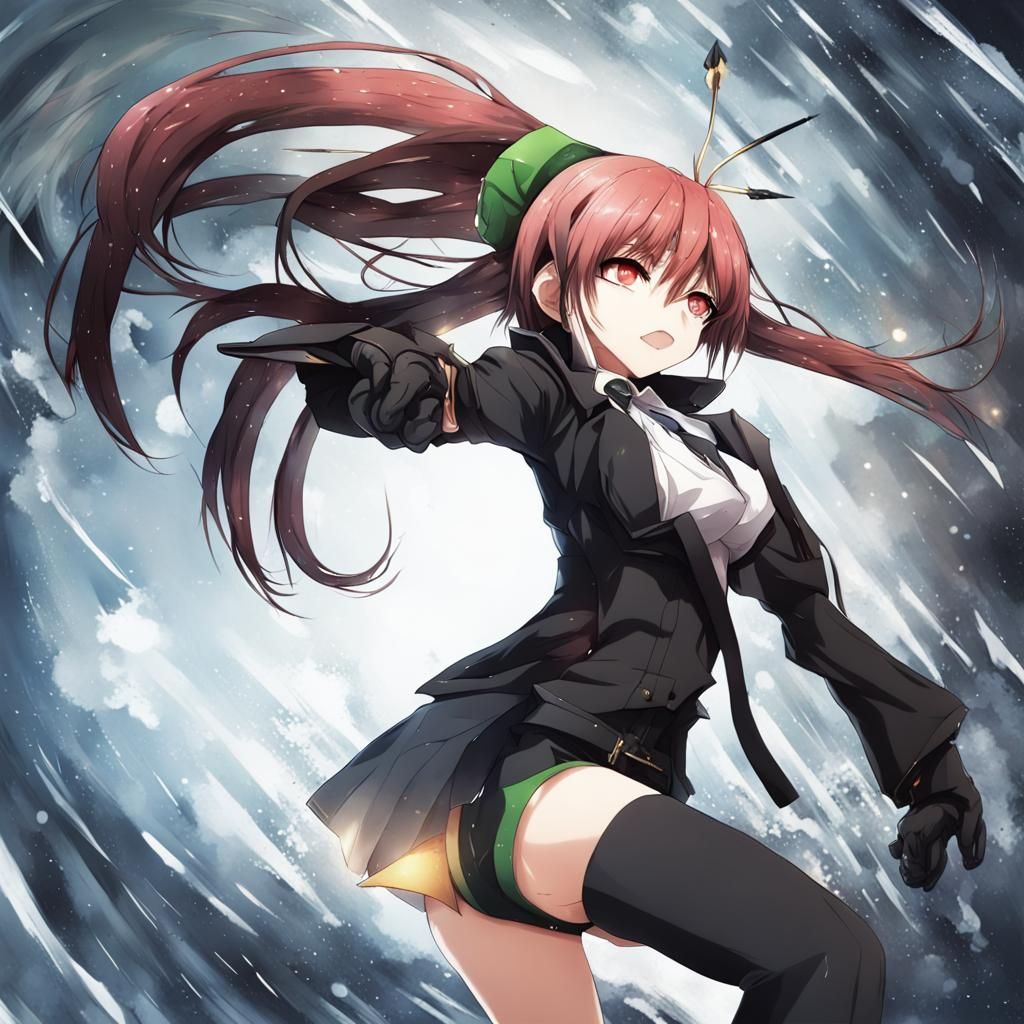 Scorpion in Anime Key Visual Style