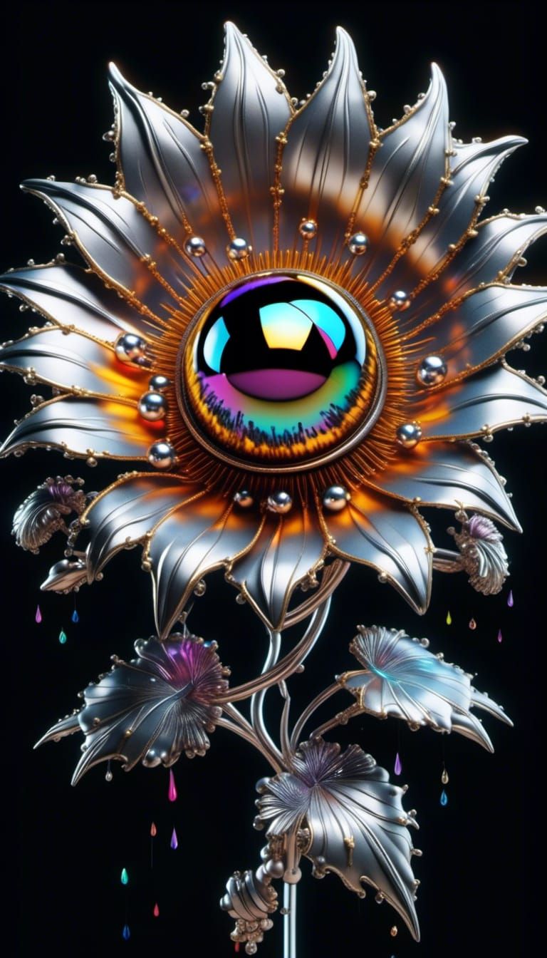 Eldritch Splash Art in Modern Ink Painting Style