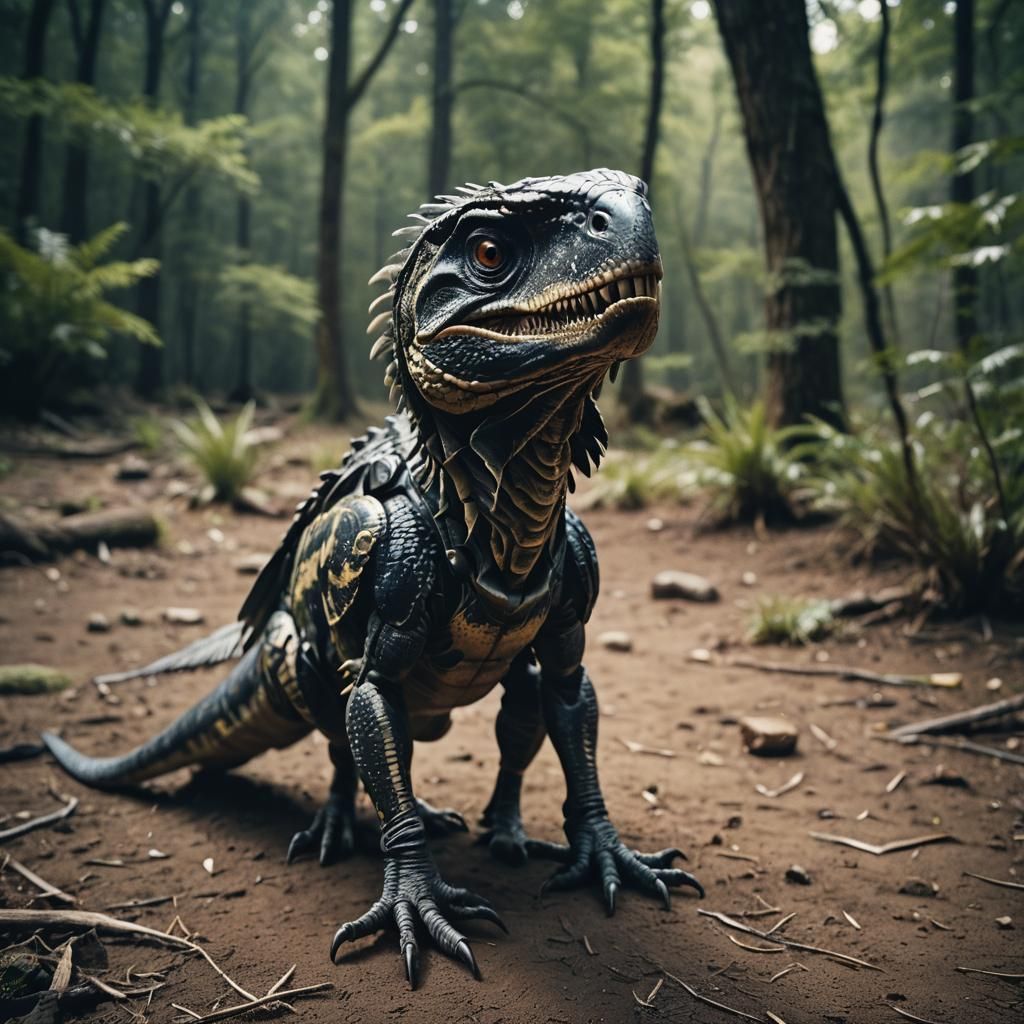 Dramatic Cinematic Portrait Ready for Close-Up