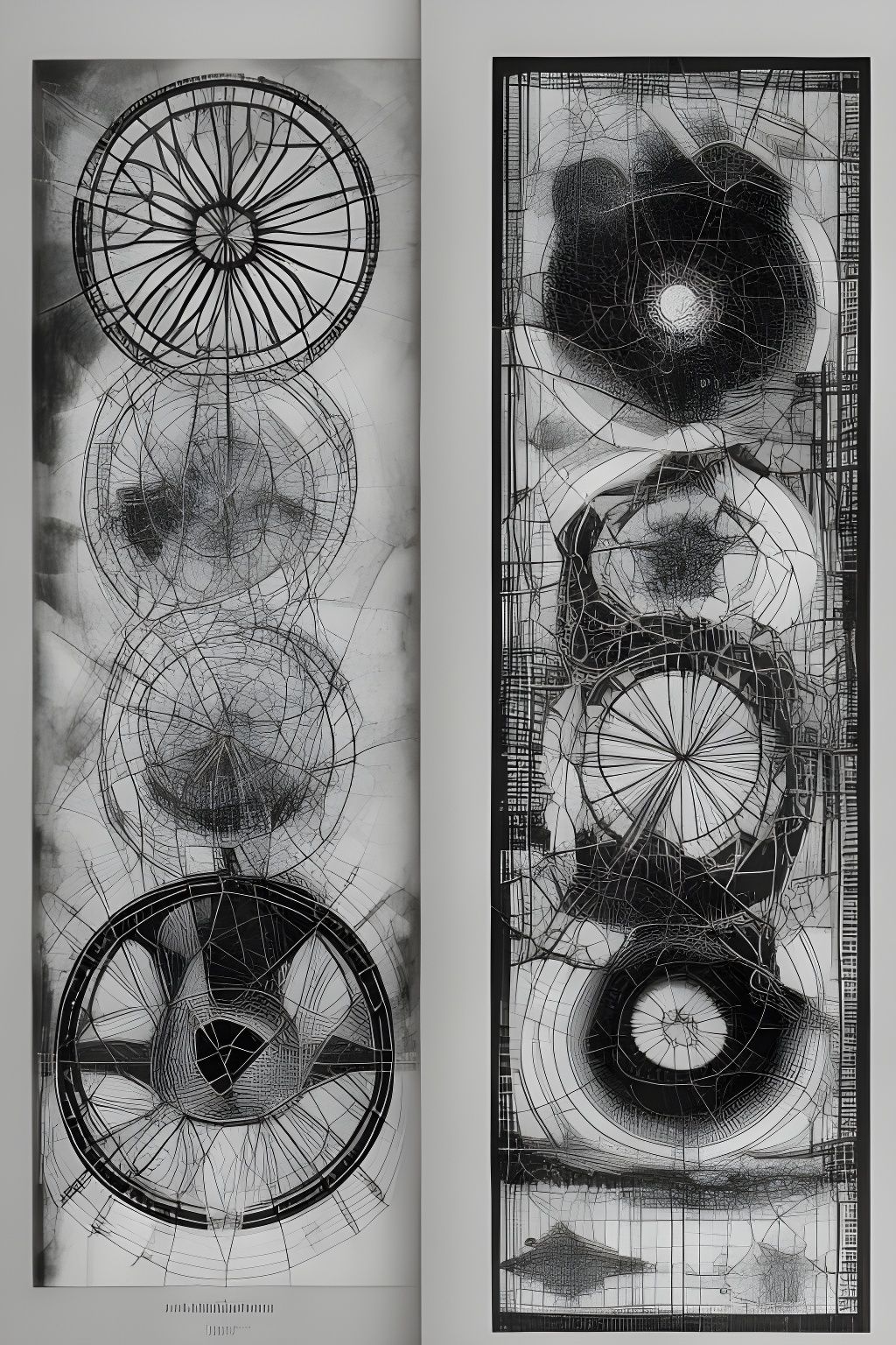 Complex 3D Music Graphic Score with Sacred Geometry