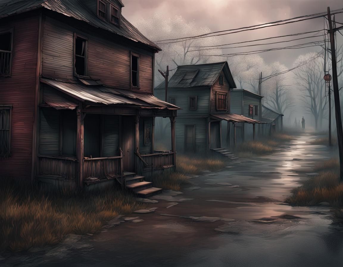 Haunting Undead Ghost Town: Silent Hill