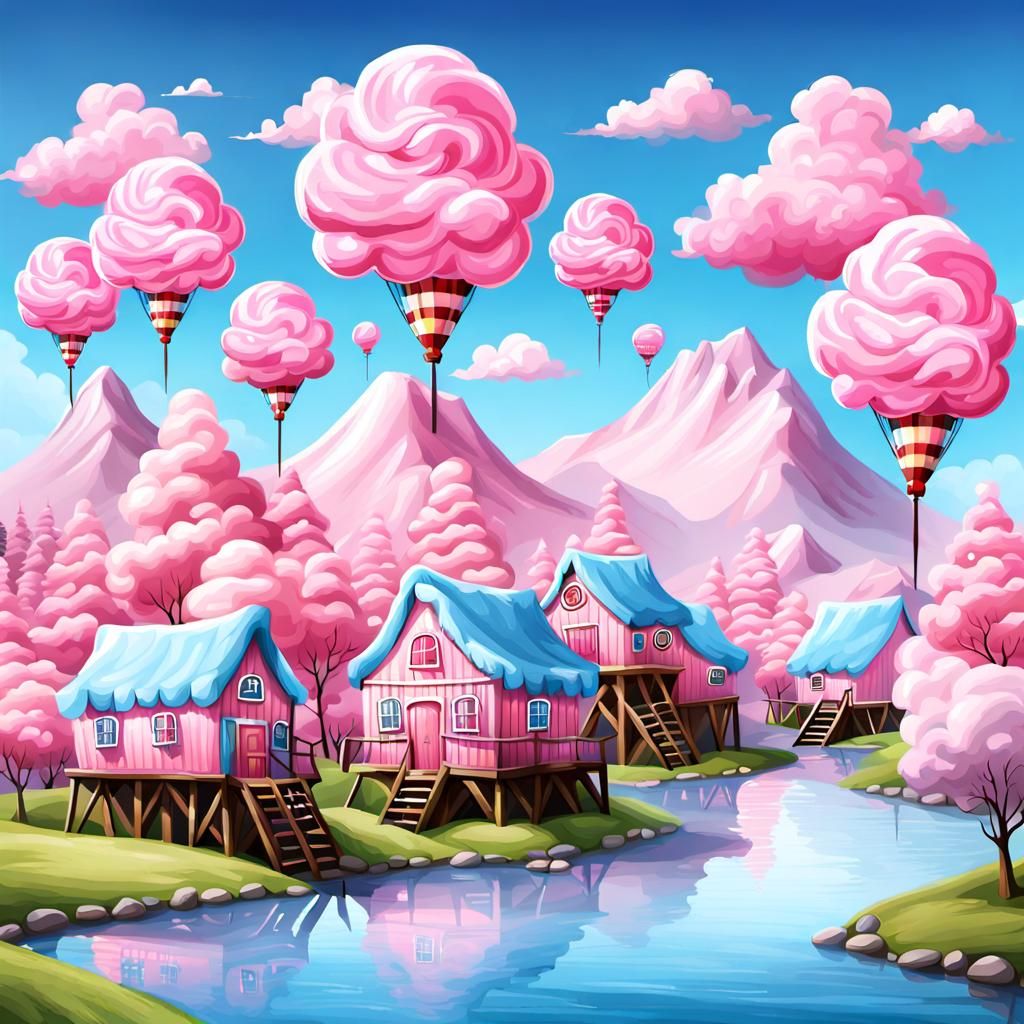 COTTON CANDY VILLAGE