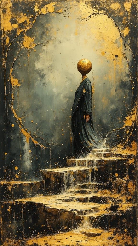 Ancient Tarot Card Depicting Inspiring Leadership