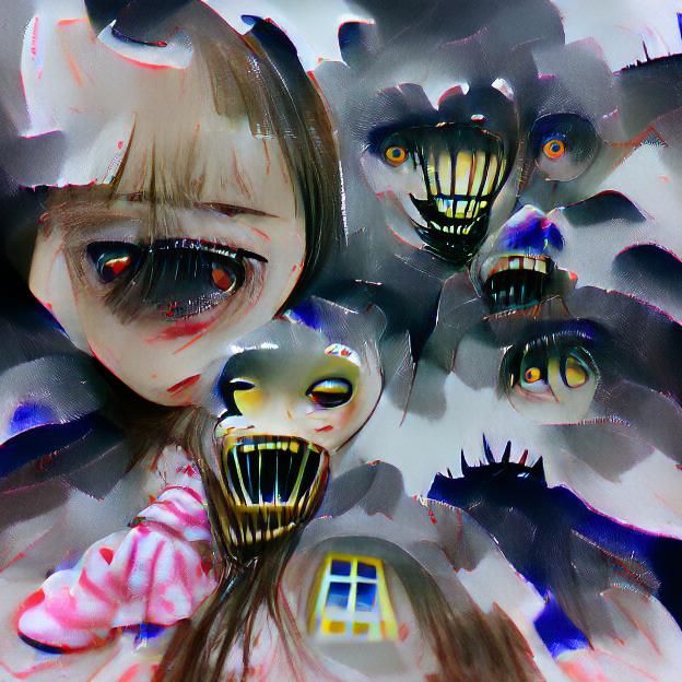 Eerie Nightmare Landscape