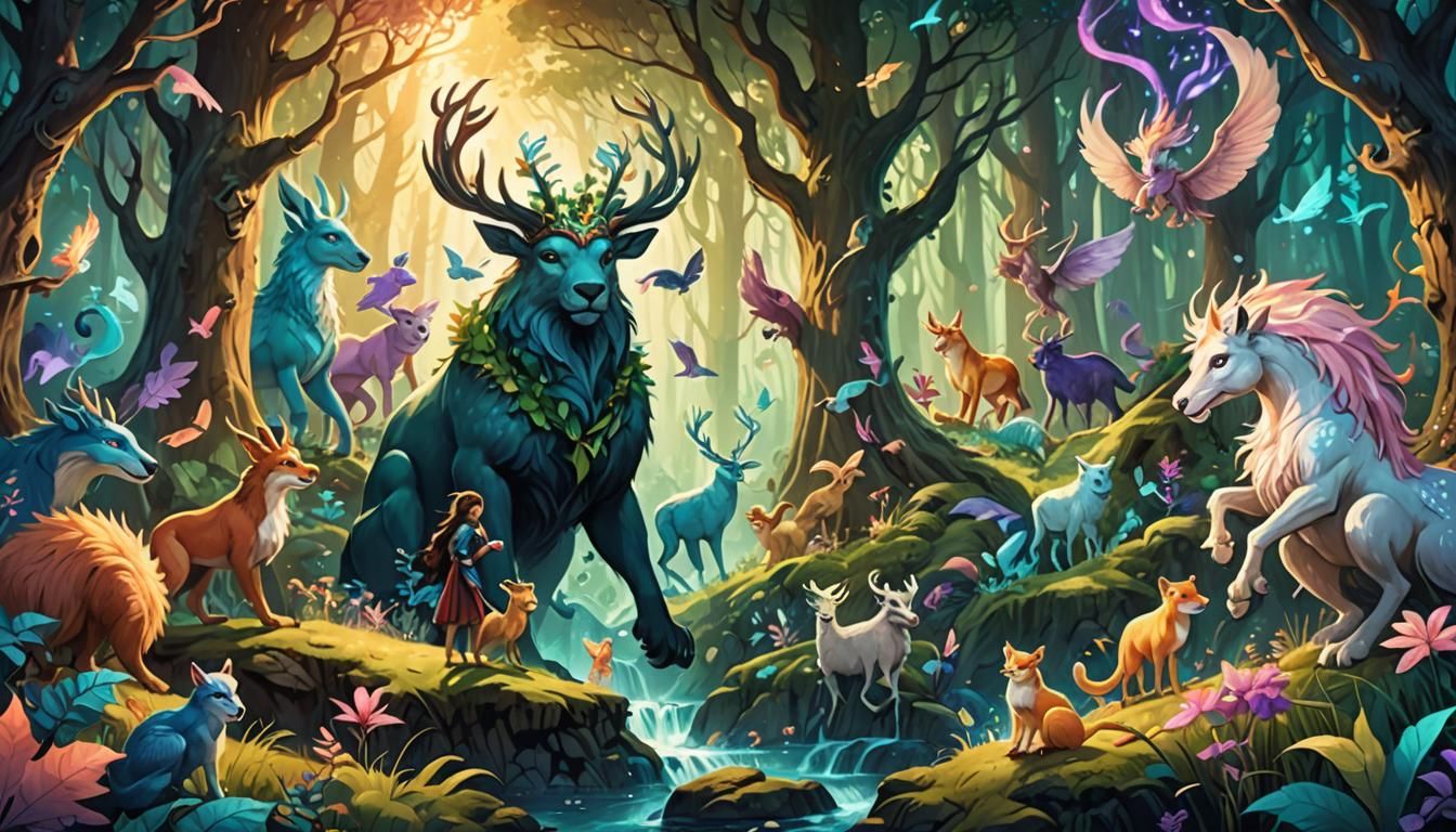 Enchanted Forest: Mythical Creatures Display Theme Thursday
