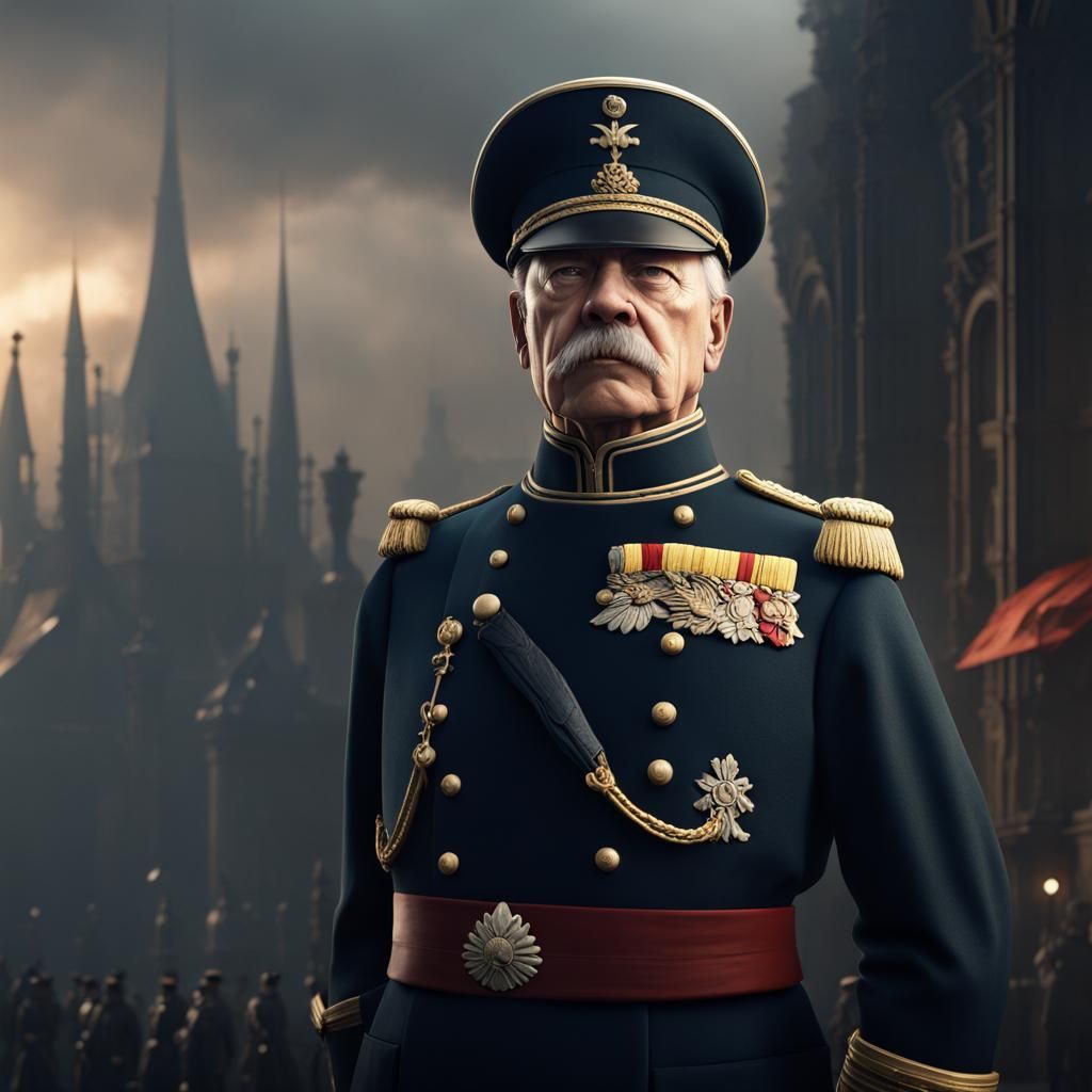 Otto von Bismarck Portrait in Unreal Engine 5