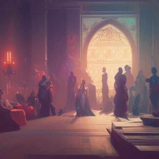 Mysterious Auction in Dynamic Lighting