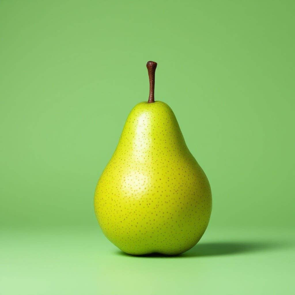 A Perfect Green Pear in a Monochromatic Setting