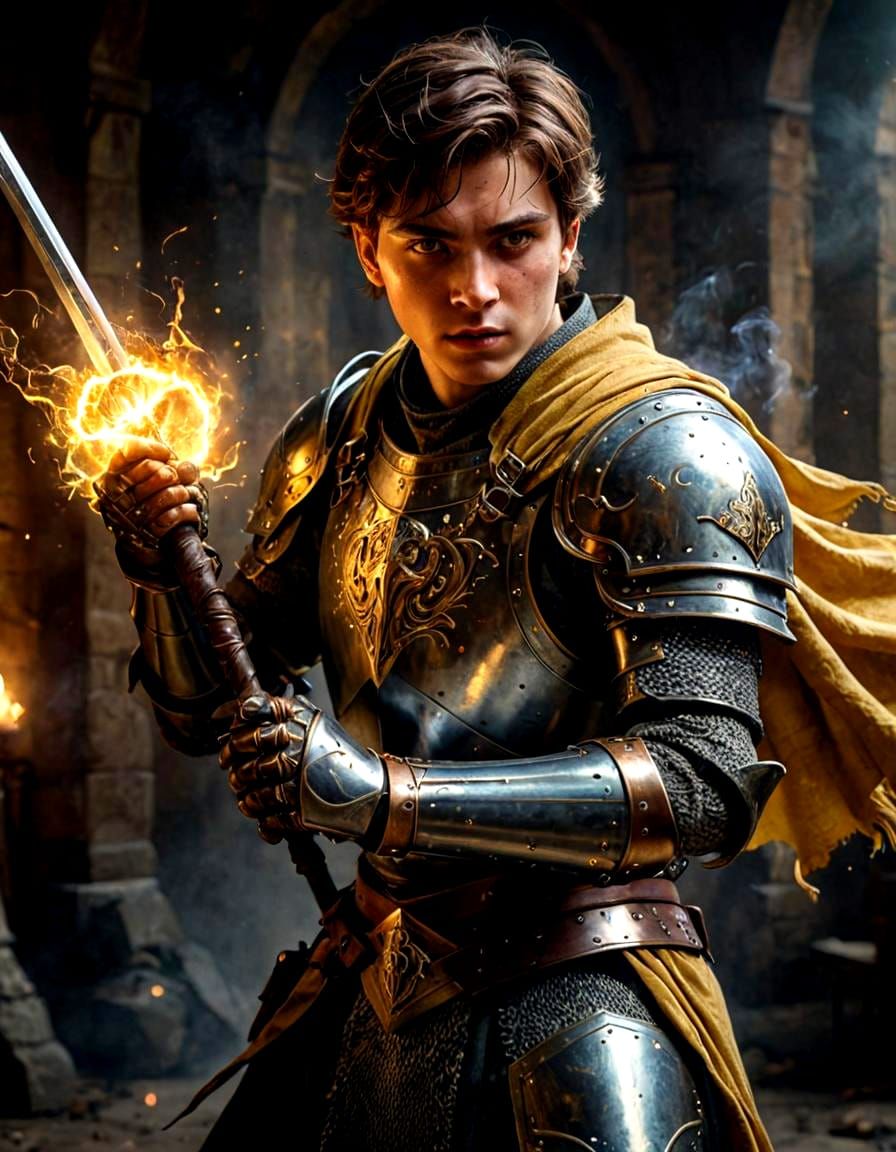 Young Wizard Bares His Strength in Ancient Battle