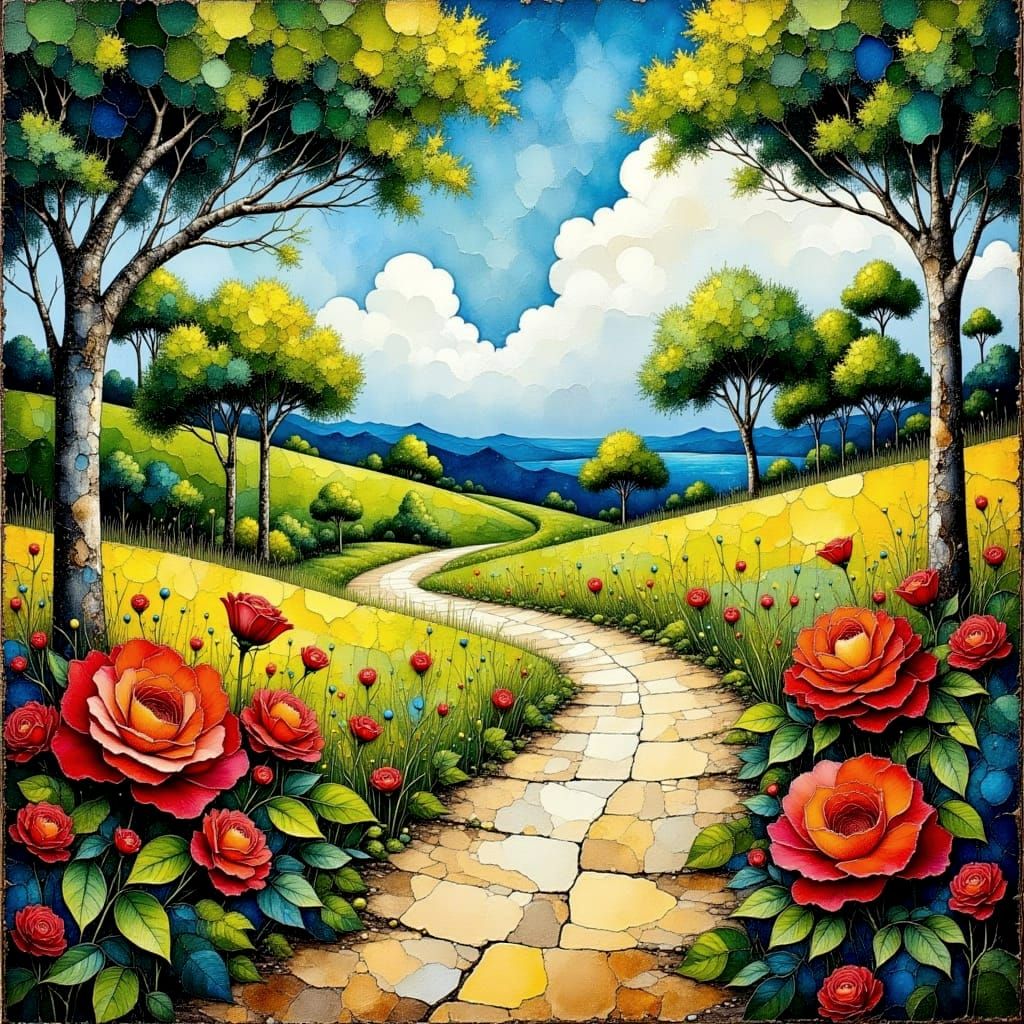 Vibrant Colors of Harmony in a Wonderful World