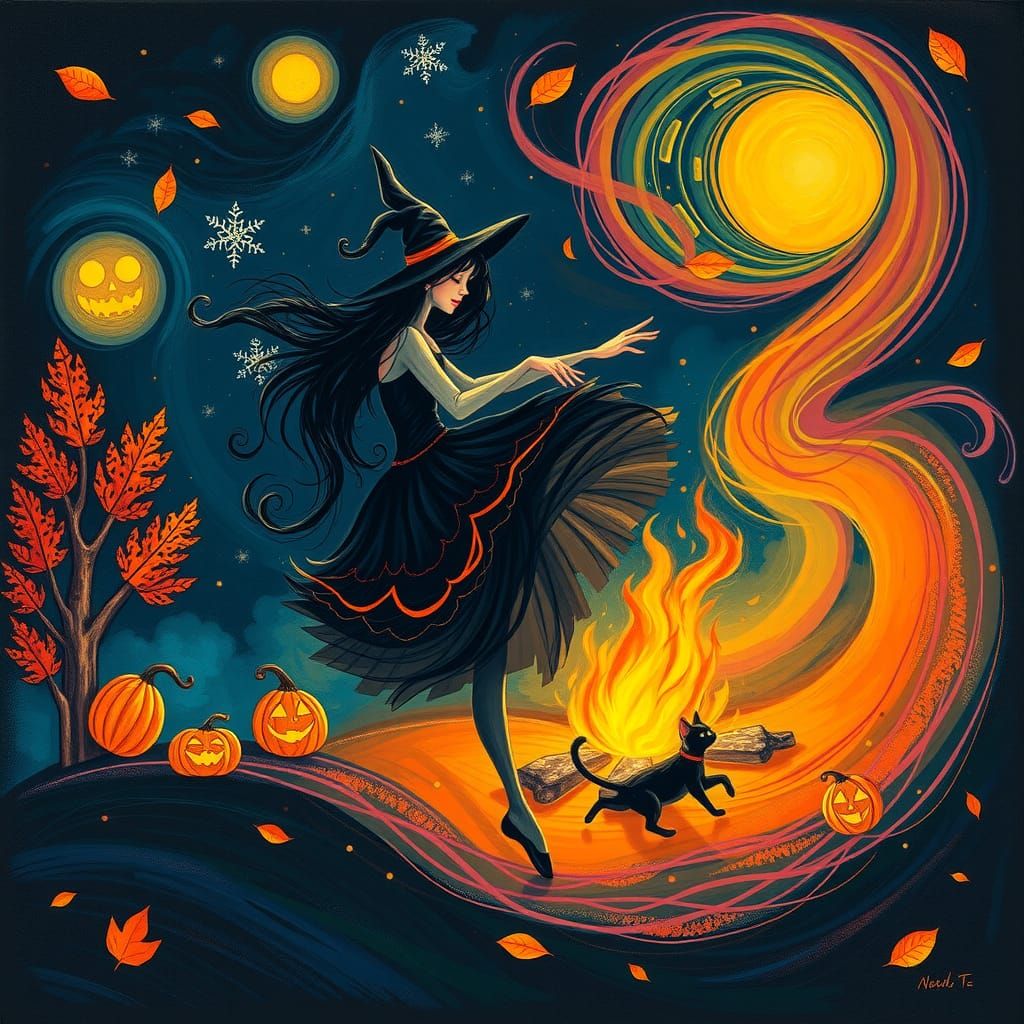 Ballerina Witch 08:  Samhain Rituals