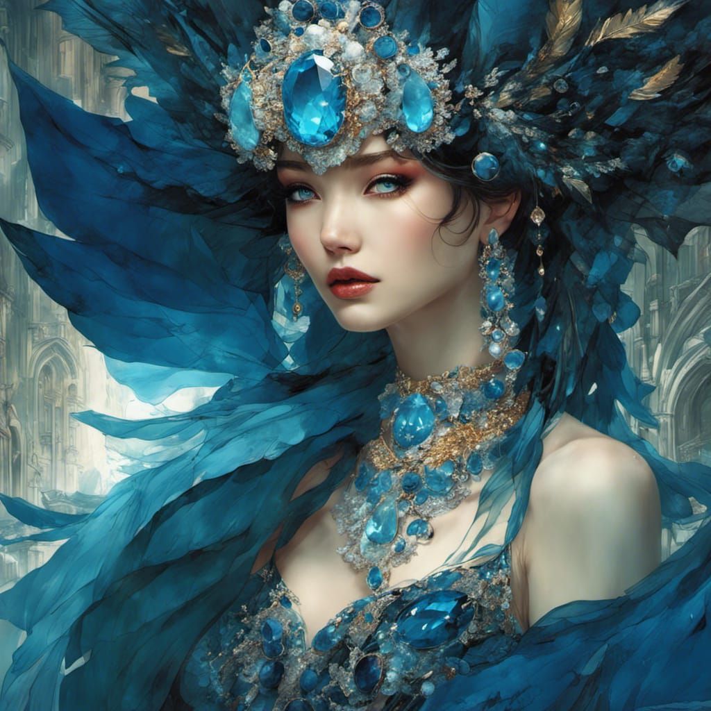 Sapphiria, the Blue Witch