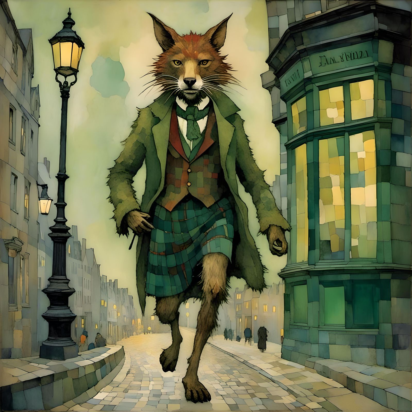 Werewolf in Edinburgh During the Victorian Era